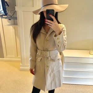 Kenneth Cole Mixed Wool Pea Coat